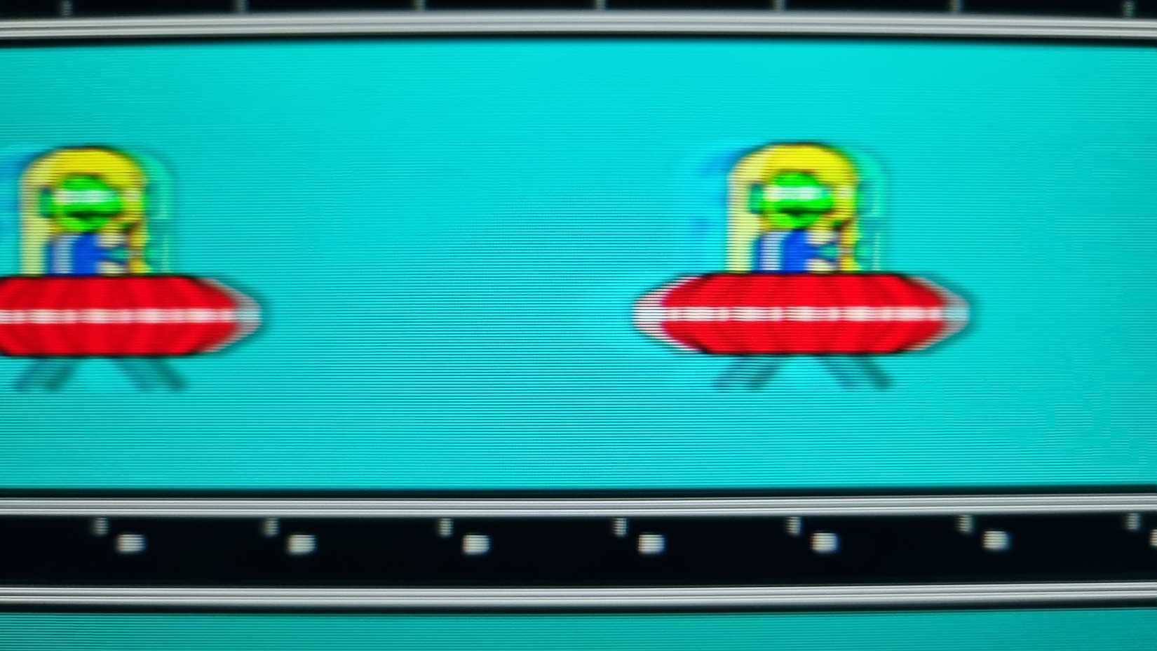 The UFO ghosting test.
