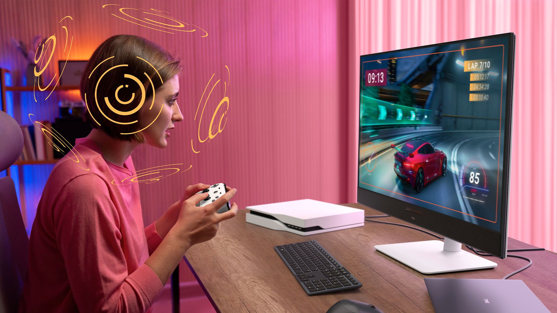 This Dell Monitor Comes With Invisible Headphones