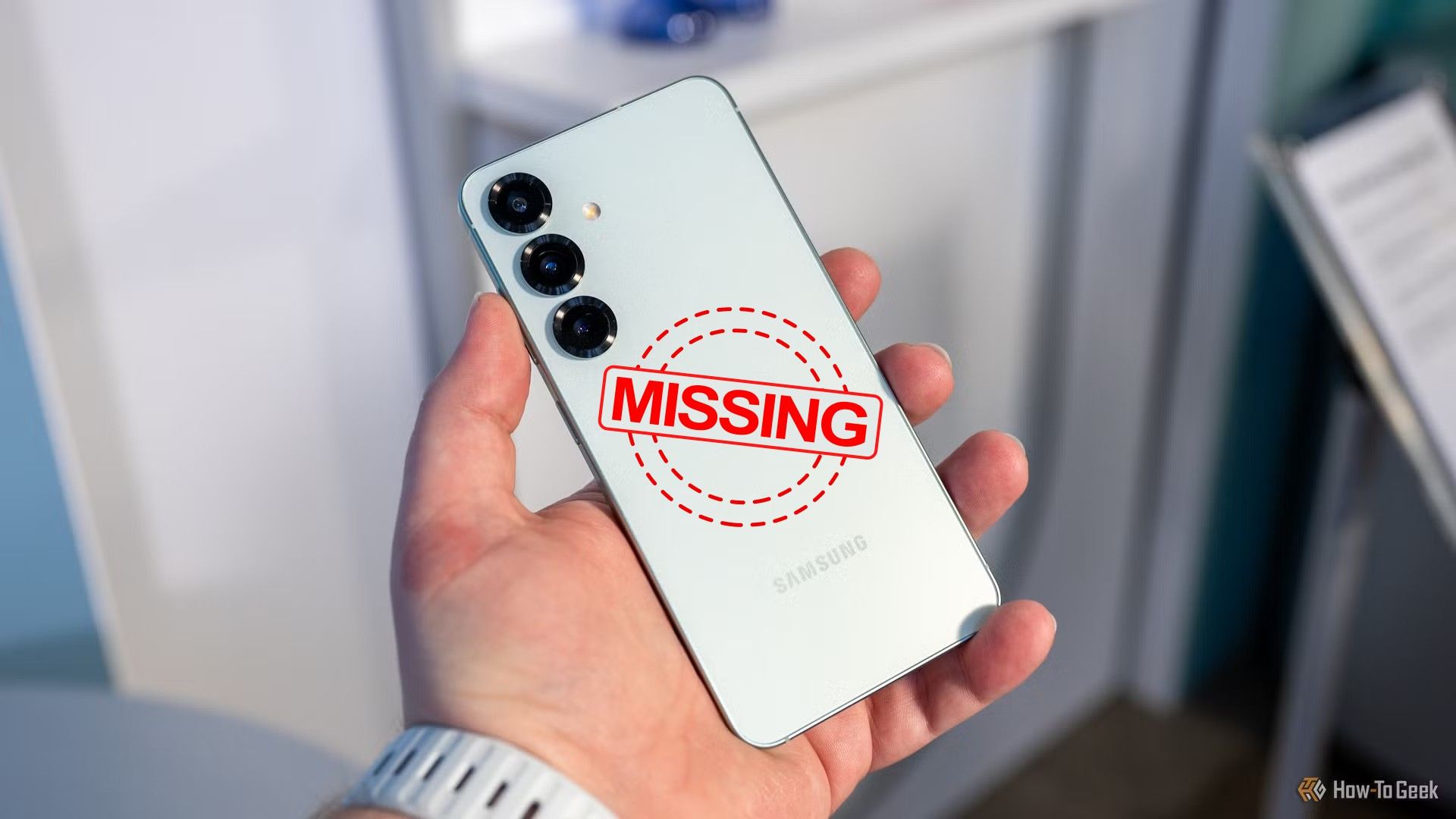 Magsafe from Galaxy S25 missing