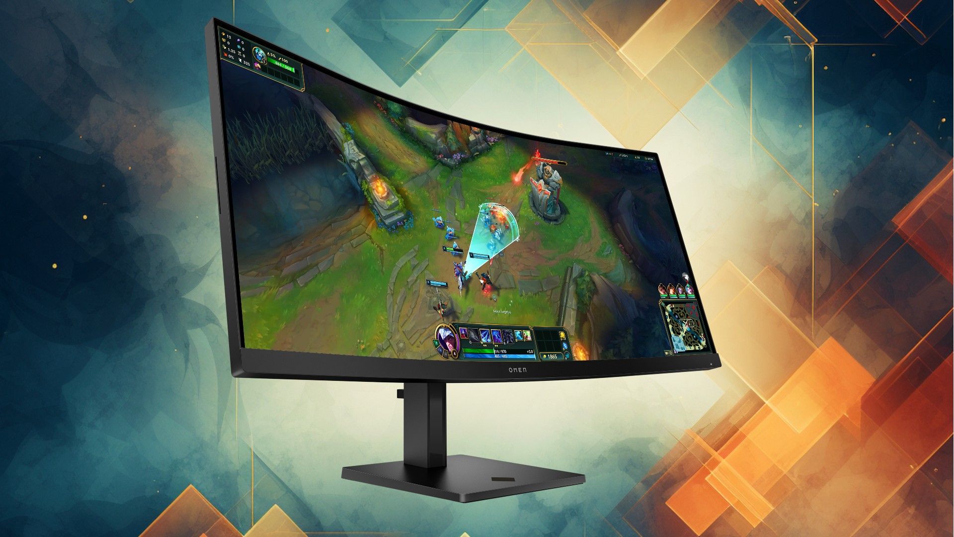 The HP Omen 34C G2 Is a Curved Monitor With a 21:9 Panel