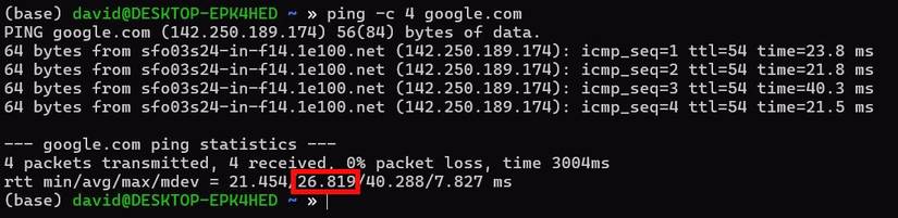 Roll Rounding Ping How to Make Sense of Linux Ping Stats