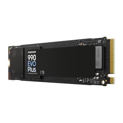 Samsung's 990 EVO Plus M.2 NVMe SSD.