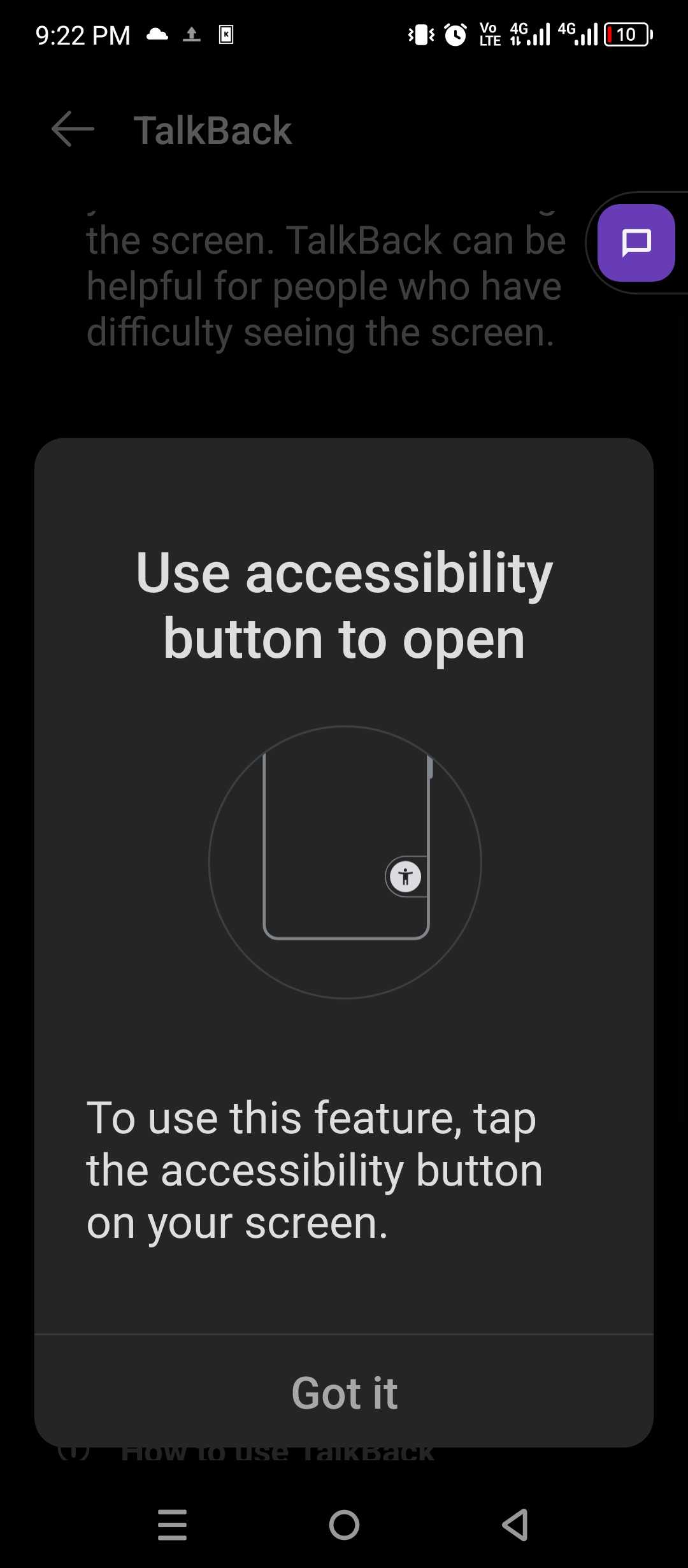 Talkback Button How to Use Talkback On Google Chrome