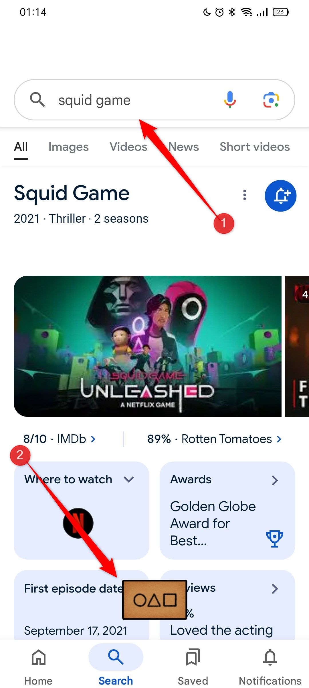 How to Play Google's Secret Squid Game Mini-Game