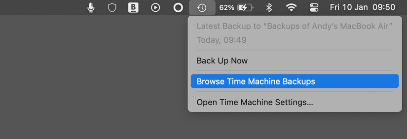 How to Back Up Your Mac and Restore Files With Time Machine