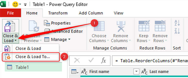 Excel Power Query Editor Tabs How to Clean Up and Import Data Using Power Query in Excel