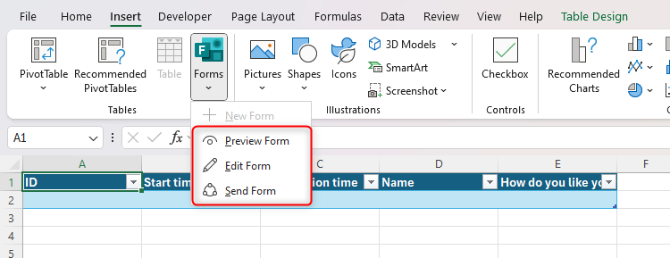 How to Automatically Sync Microsoft Forms With Excel