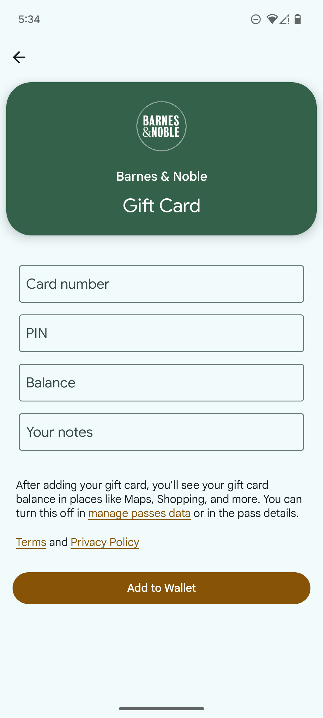 How to Use Google Wallet to Store Loyalty Cards and Gift Cards