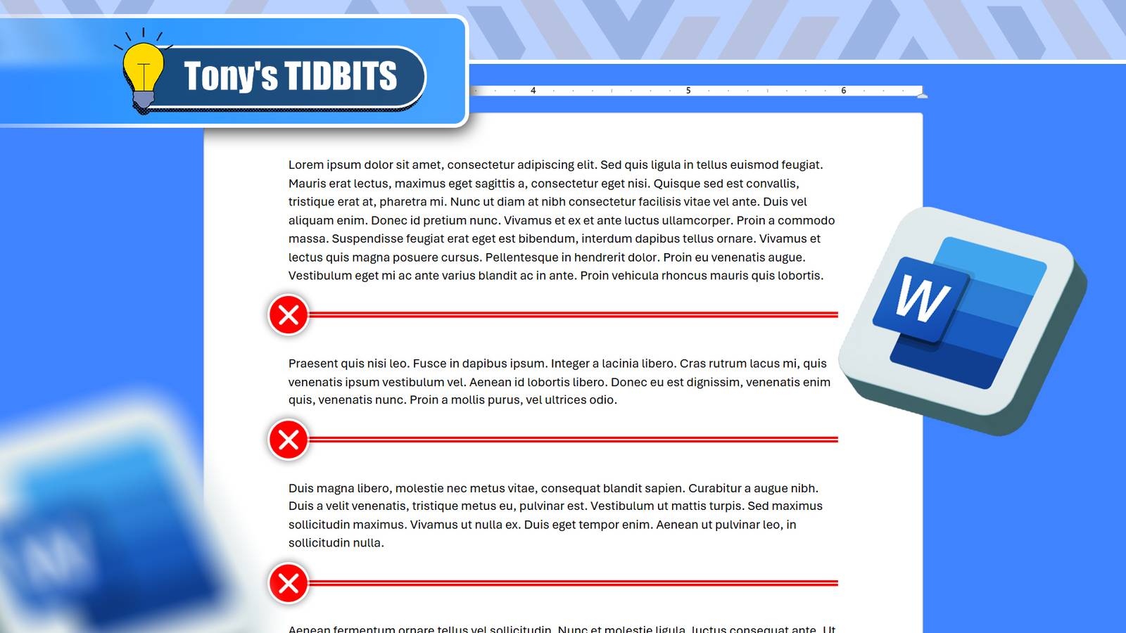 Don't Draw Horizontal Separator Lines Manually in Word: Use This Method ...