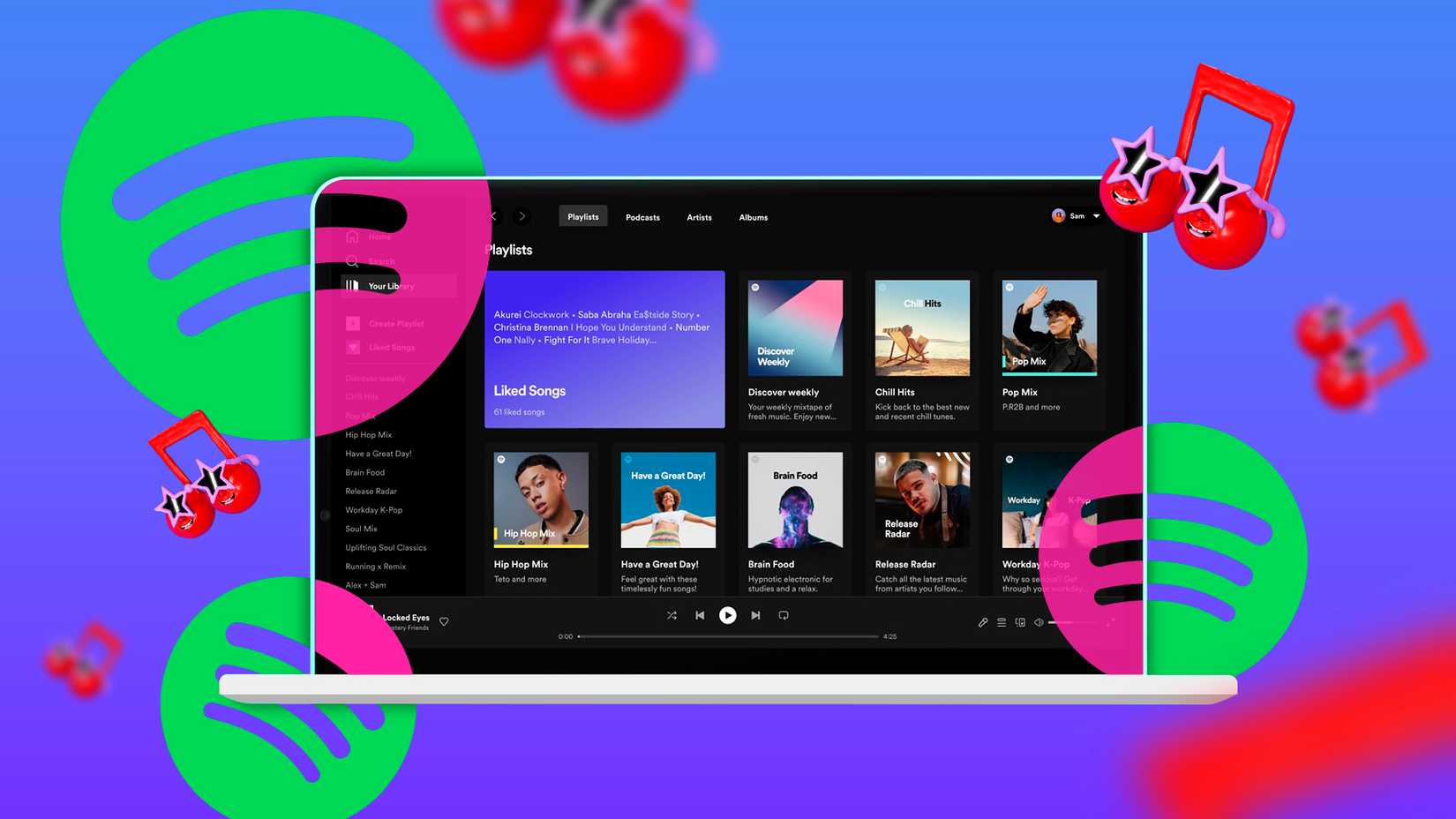 Spotify Desktop Example Stop using these 4 apps in the browser, the desktop versions are better
