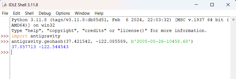 Geohashing 5 Python Easter Eggs That Make Learning Programming More Fun