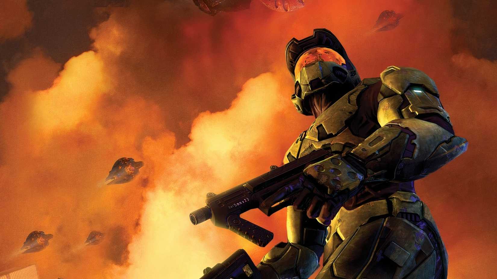 O personagem Master Chief de Halo 2.