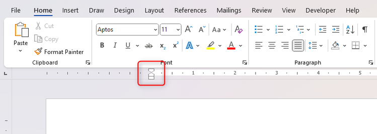 Word Document Ruler Settings Don't Adjust Microsoft Word's Page Margins via the Ruler: Use This ...