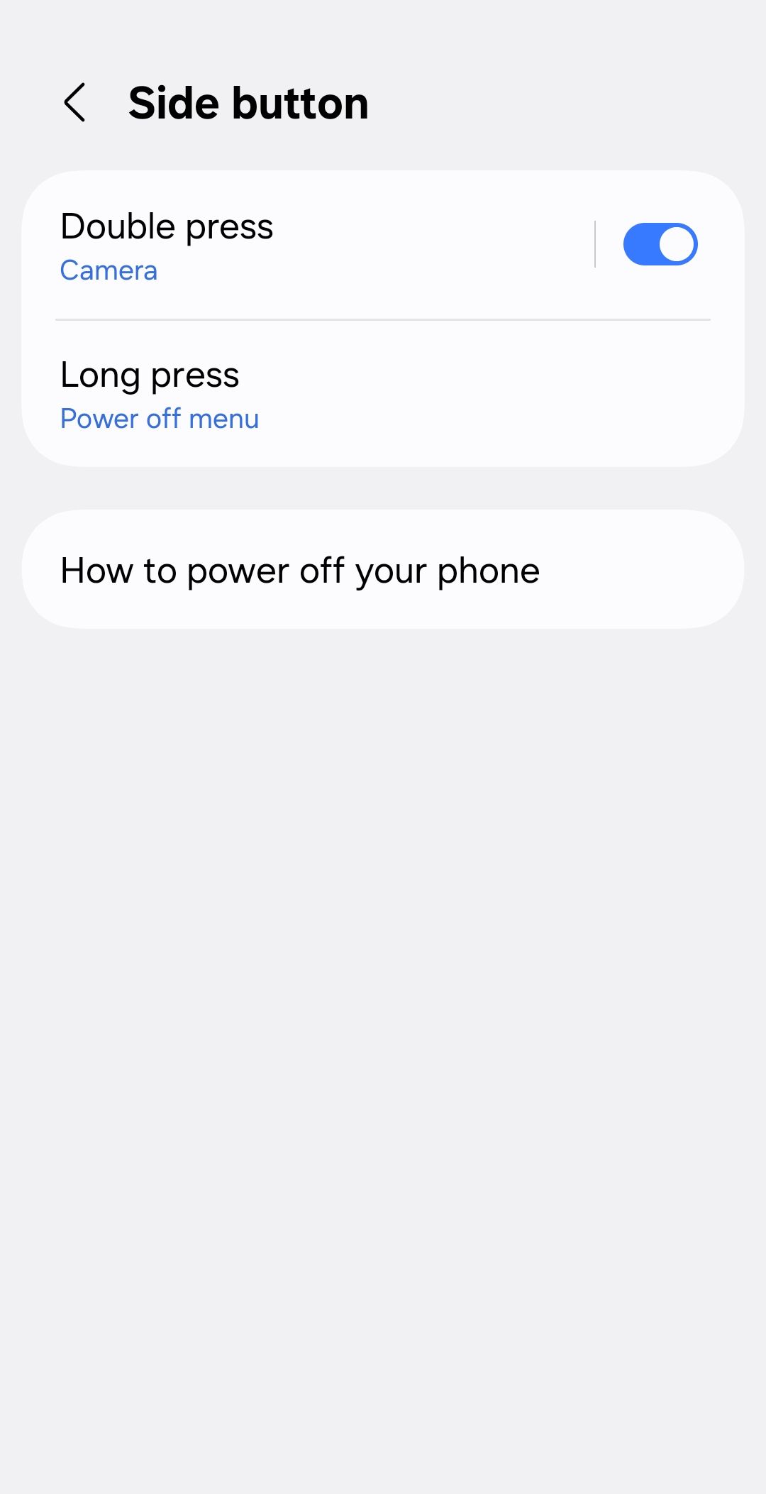 How to Customize the Samsung Galaxy S25's Side Button
