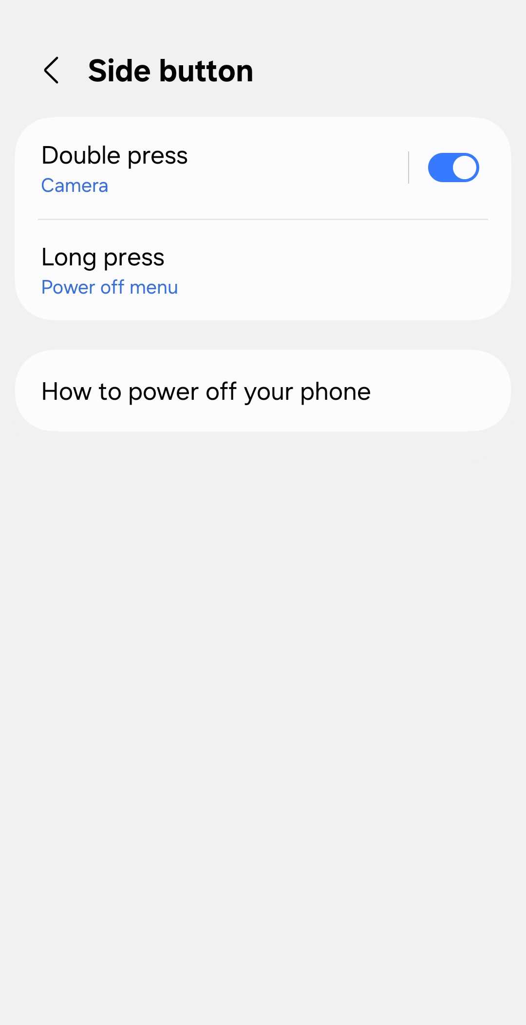 How to Customize the Samsung Galaxy S25's Side Button