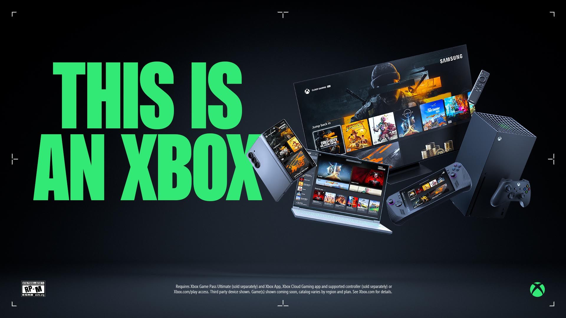 The "This is an Xbox" advertising campaign.