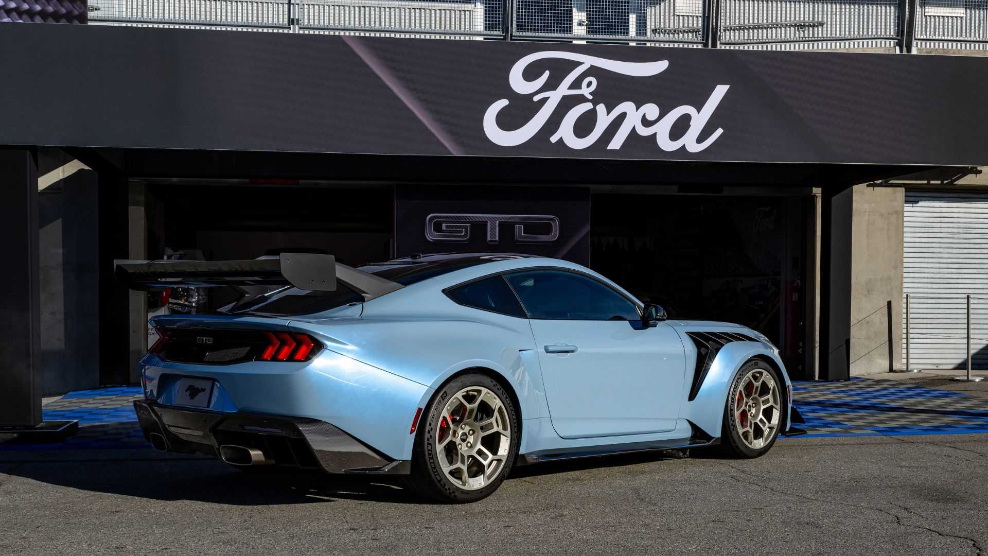 Gtd Rear View Hold On Tight—the Fastest Mustang in History Has Entered Production