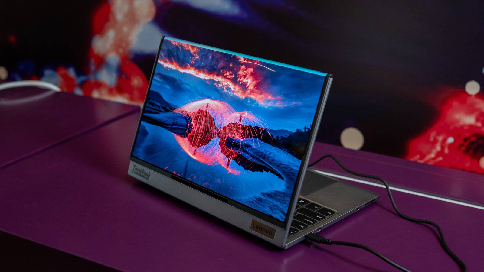 This Lenovo Laptop Has a Screen on the Wrong Side