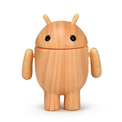 The Latest Android Mini Figure Wood Be Nice to Have