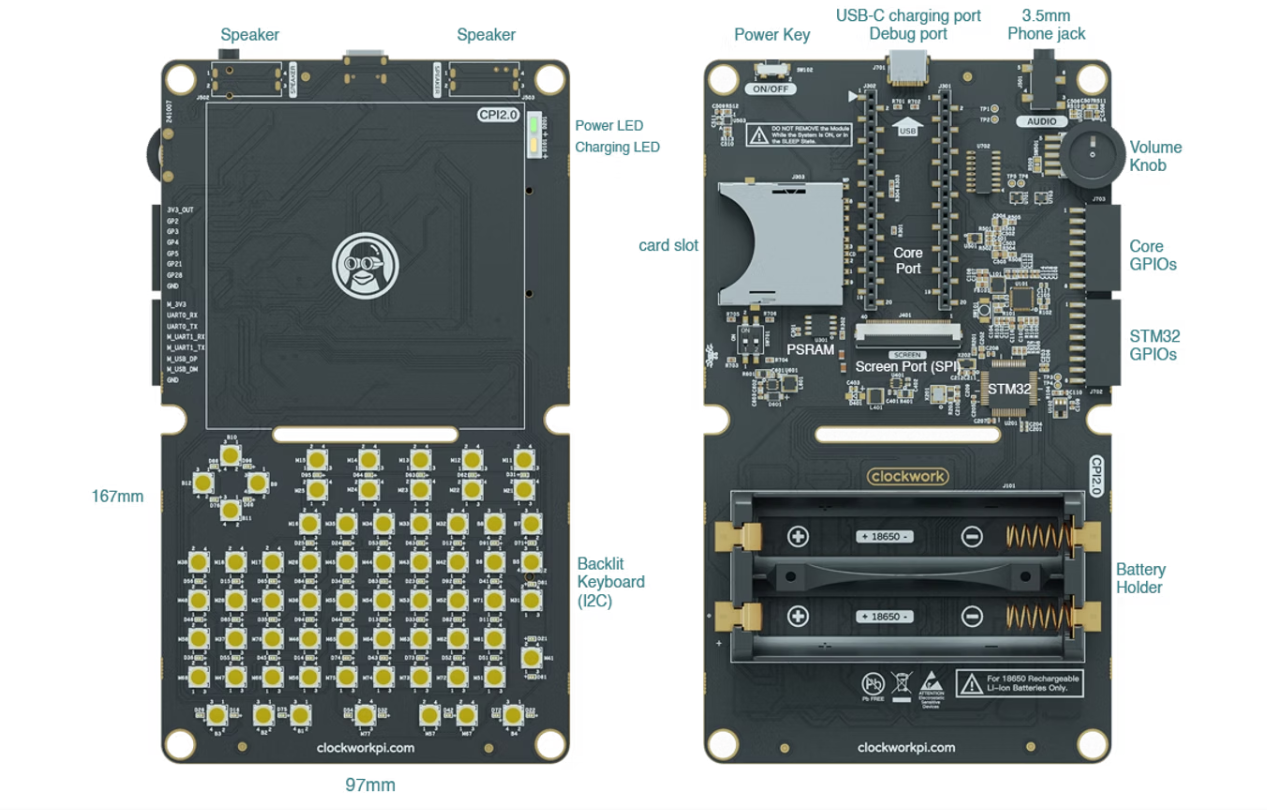 This Calculator-Style Handheld Has a Swappable Raspberry Pi Inside