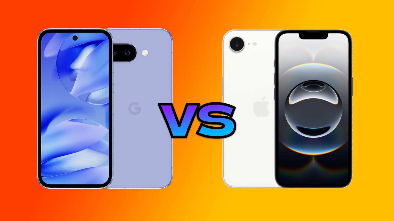 Google Pixel 9a vs. iPhone 16e: Which Is the Best Sub-$600 Phone?