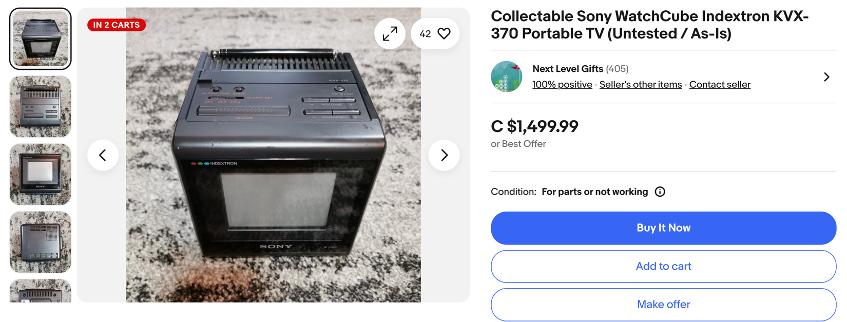 This Tiny and Rare Sony CRT Is My Holy Grail