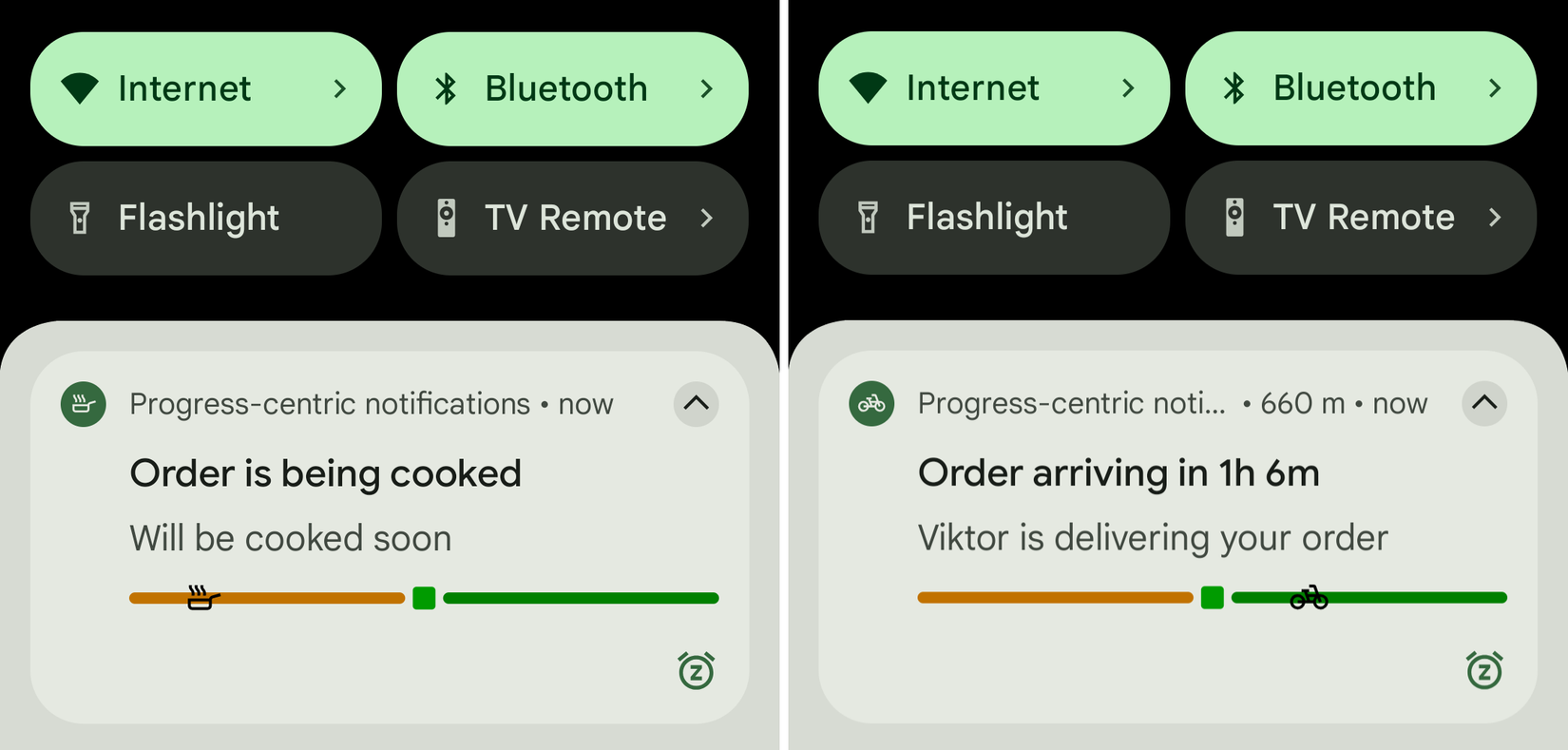 This Is What Live Update Notifications in Android 16 Look Like