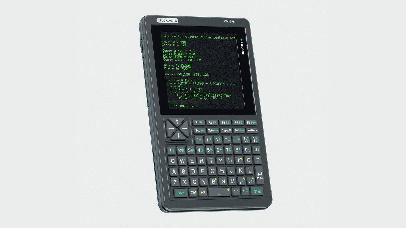 Neon Raspberry Calculators This Calculator-Style Handheld Has a Swappable Raspberry Pi Inside