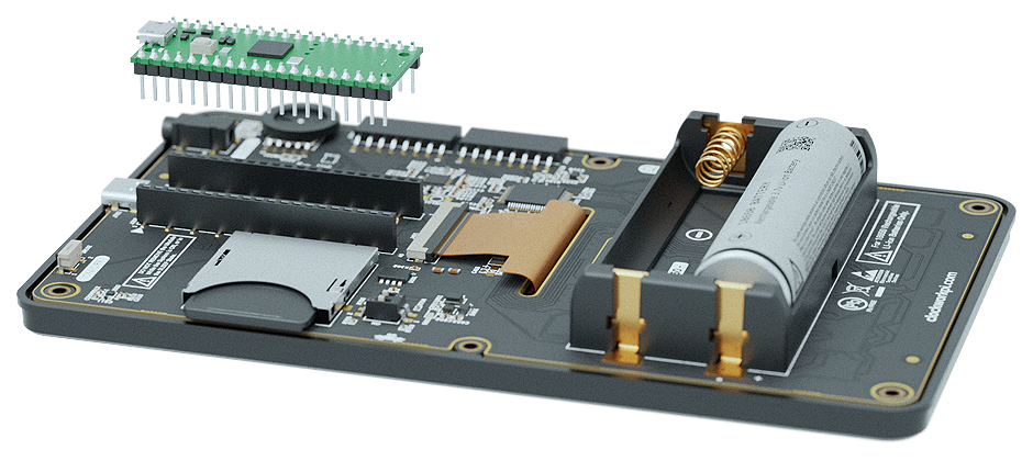 This Calculator-Style Handheld Has a Swappable Raspberry Pi Inside