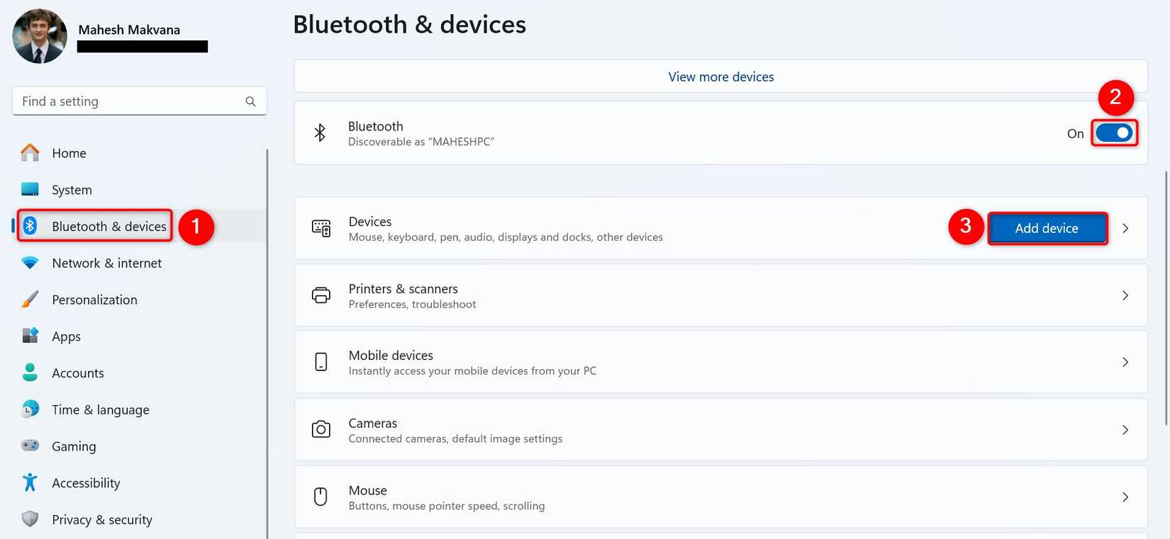 Adding A Device How to Use Windows 11 as a Bluetooth Audio Receiver