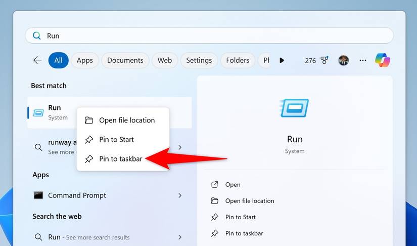 8 Ways to Open the Run Dialog Box on Windows 11