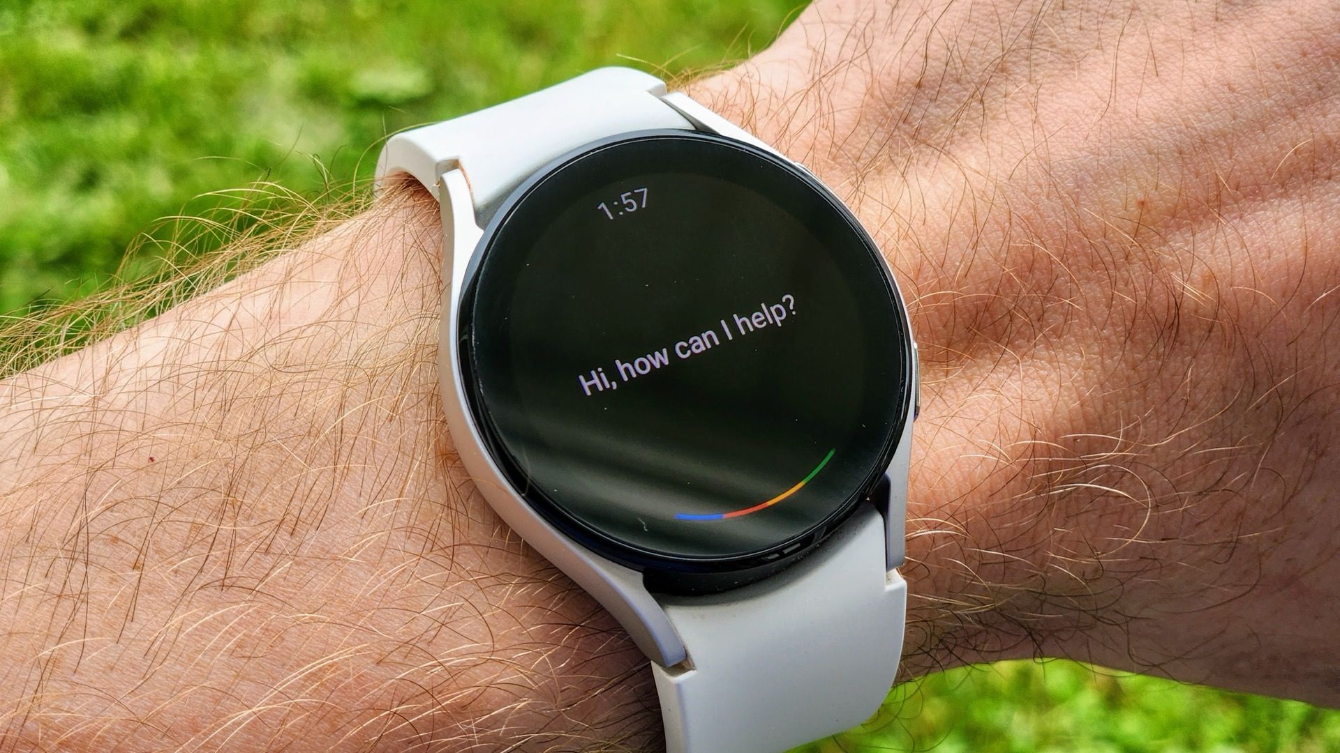 Google Assistente no Galaxy Watch.
