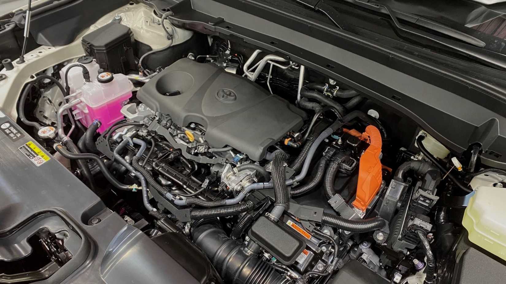 The 2.5-liter hybrid four-cylinder in the 2025 Toyota Grand Highlander Hybrid