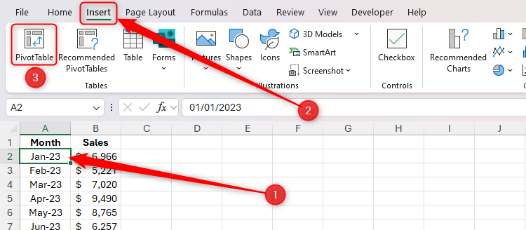 How to Create a Timeline Filter in Excel