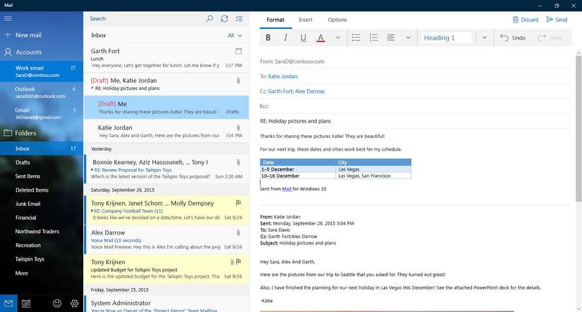 Email Overview On Computer 5 Windows Features I Want to Come Back