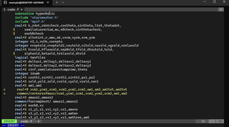 Code open on WSL in Linux.