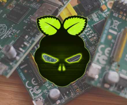 DietPi logo over a pile of Raspberry Pi devices.