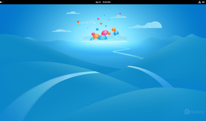 Fedora Desktop Overview.