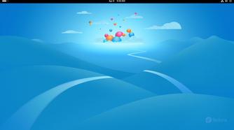 Fedora Desktop Overview.