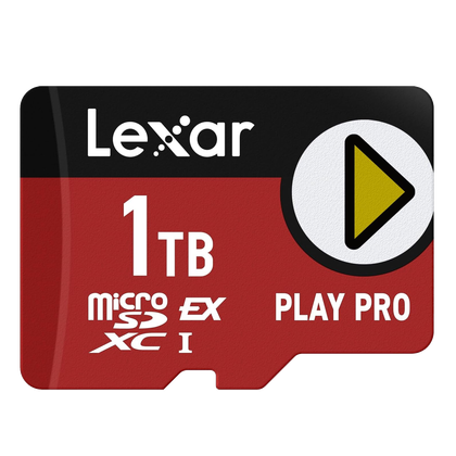 lexar 1tb microsd play pro card