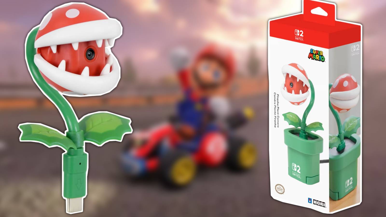 Mario Emoting The Piranha Plant Switch 2 Camera Kinda Stinks, Actually