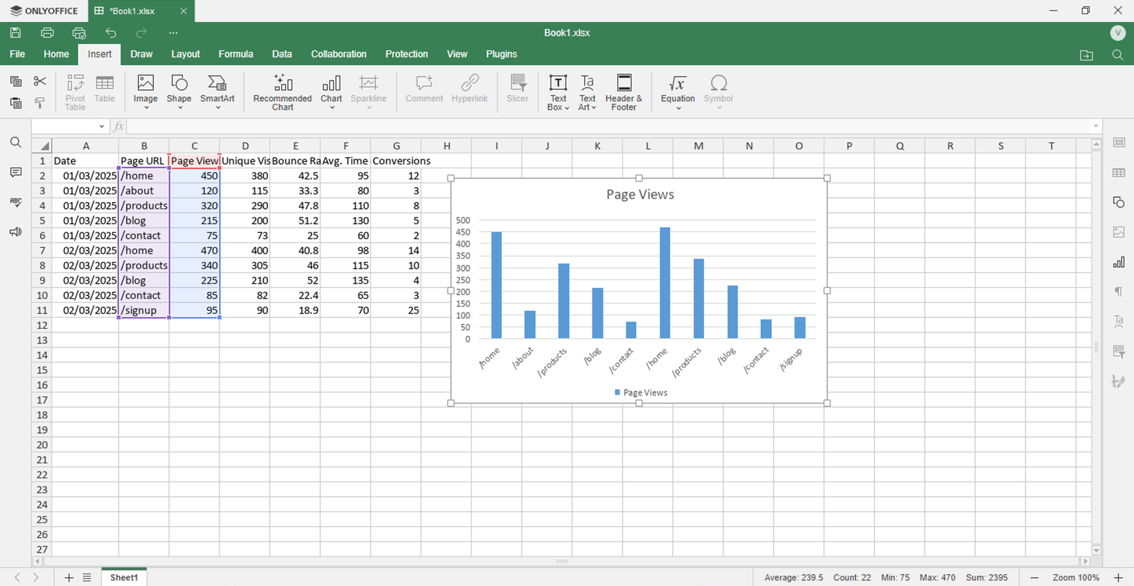 Spreadsheet Editor Example 5 Open-Source Alternatives to Microsoft Excel