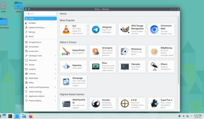 OpenSUSE Tumbleweed software store Discover.