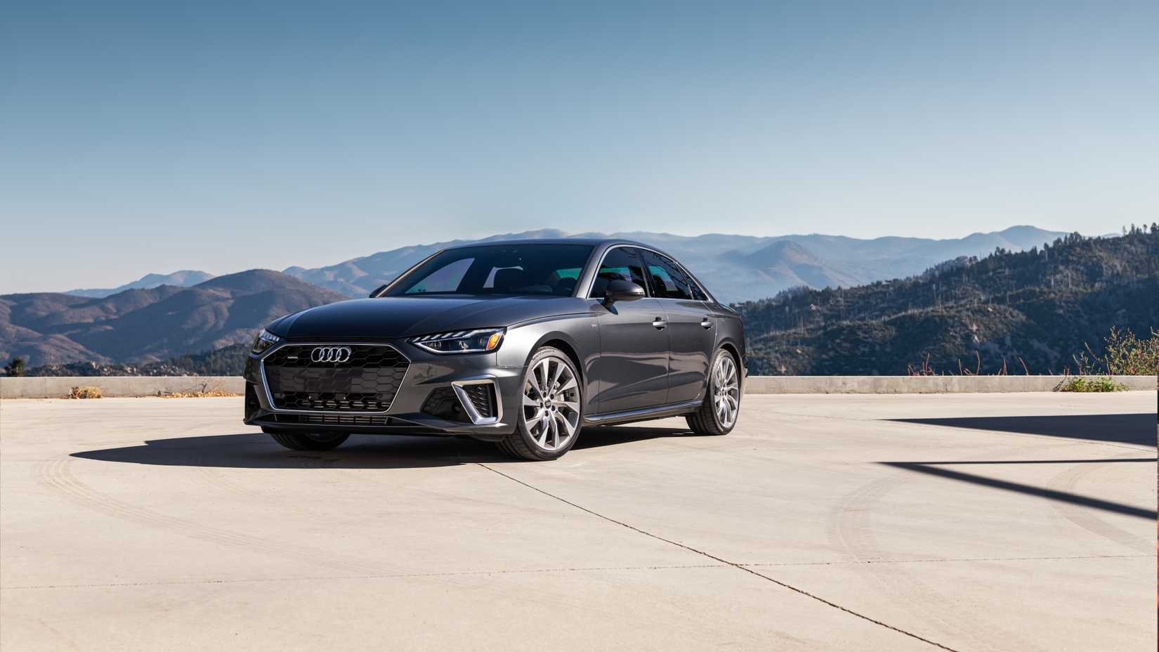Front 3/4 of a 2025 Audi A4