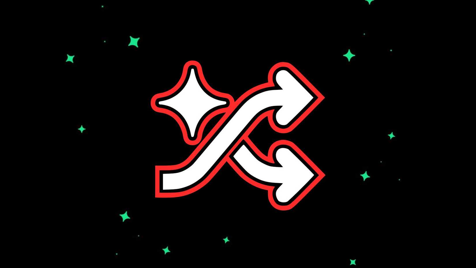 Spotify Smart Shuffle Icon.