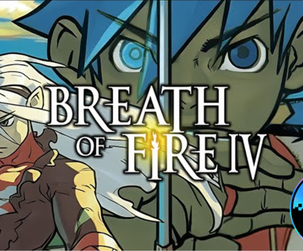 The Breath of Fire IV poster with a GOG Preservation Program Badge