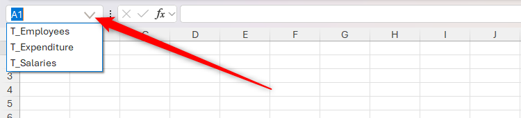 Dynamic Drop Down List Example If You Don’t Rename Tables in Excel, Today’s the Day to Start