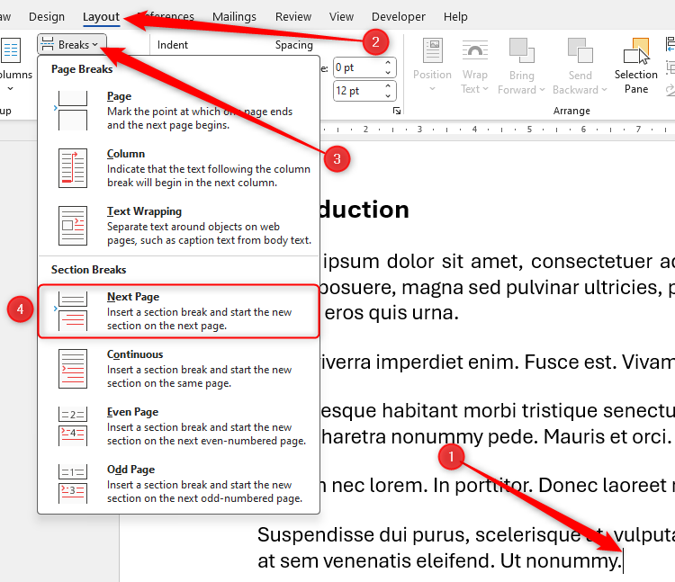 Nextpage Example Word 5 Ways to Make Your Word Document Easy to Navigate