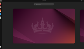 Ubuntu activies overview.