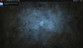 Ubuntu Studio desktop overview.